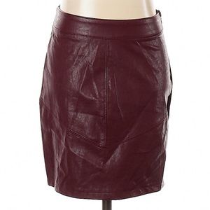 Faux Leather skirt S- GREAT CONDITION